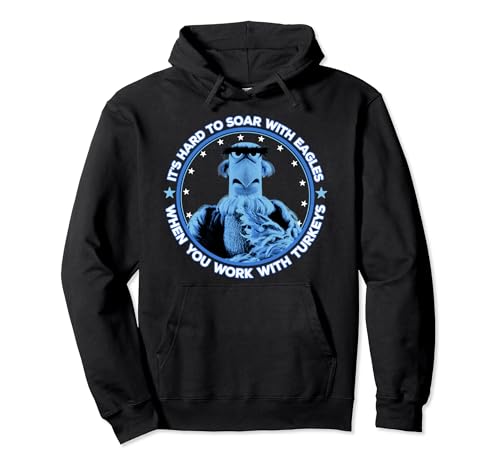 Sweat à capuche The Muppets Sam Eagle en coton doux et chaud