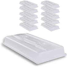 Bootstrap Farmer Humidity Dome 2.5" Tall Extra Strength, 10 Pack, Propagation Seed Cloning Lid Vented for 1020 Tray Seed Starting Germination