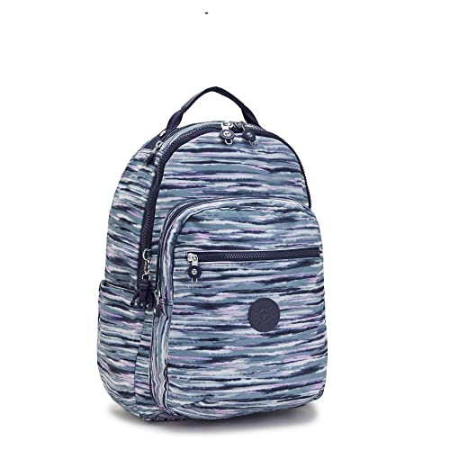 Image of Kipling Women's Seoul 15 Laptop Backpack, Durable, Roomy with Padded Shoulder Straps, Nylon School Bag