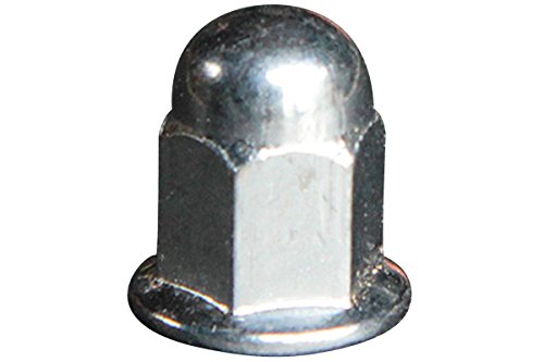 メッキフランジナット M8ナット 21mm・30mm ショート18mm