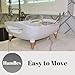 PookSter Dish Rack, Kitchen Dishes Storage, Simple Modern Bamboo Dish Sink drainers Counter, Small Drain, Plate Drainer Wood Legs, Off White Dishwasher, Large, escurridor de cocina platos, Strainer