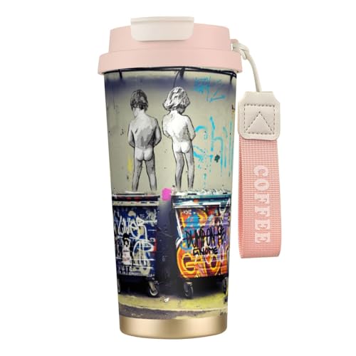 ^u[ Banksy oNV[ Vłq R[q[Jbv 500ml RrjJbv Xg[t Wt   @r }OJbv 316XeX ۉۗ e Xgbvt v[g