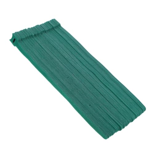 Toddmomy 100pcs ganchos y lazos para cables, correas de cable reutilizables para gestión de cables, color verde, 12mm x 300mm para electrónica