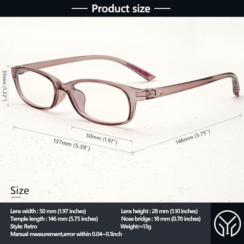 Image of Y2K Blue Light Blocking Glasses for Women Office Siren Eyeglasses