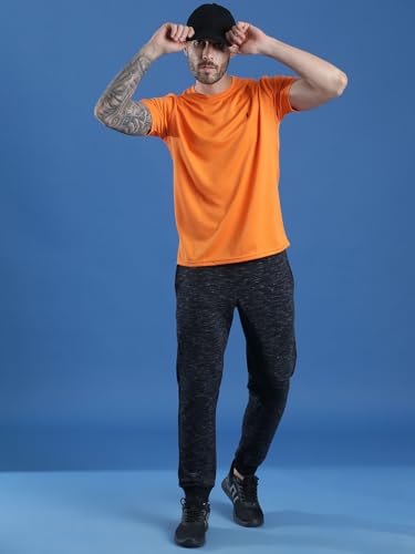 Image of EPPE Men's Round Collar T-Shirt | Regular & Dry Fit Summer Stylish Casual Tee | Polyester Half Sleeve T-Shirts for Men.