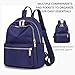 Fashion Backpack Casual Daypack for Women Ladies Rucksack Spacious Multiple Compartments (Blue)