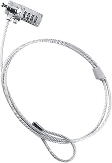 COOLHIYA Laptop Password Lock Digital Padlock Bike Padlock Steel Wire Bike Lock Portable Lock Bicycle Coded Lock Portable Bicycle Lock Bicycle Padlock Universal Combination Lock Silver