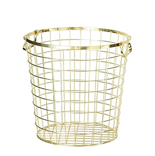 Panier à linge rond en métal anti odeur pour éliminer l'humidité des vêtements sales