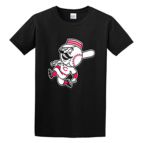 Ano Hood Cincinnati Unisex 100% Cotton Short-Sleeve T-Shirts Black L Ano Hood Cincinnati Unisex 100% Cotton Short-Sleeve T-Shirts Black L