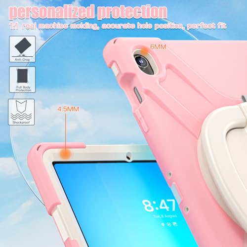 Coque antichoc Samsung Galaxy Tab S10 FE Plus protégeant l'écran contre les chutes