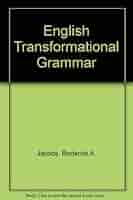 Amazon.co.jp: English Transformational Grammar : Jacobs