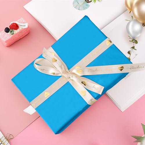 Image of Hlonon Blue Tissue Paper for Gift Bags - 30 Sheets of Blue Wrapping Tissue Paper Bulk Packaging Paper for Weddings Birthday DIY Project Christmas Gift Wrapping Crafts Decor (14 x 20 Inch)