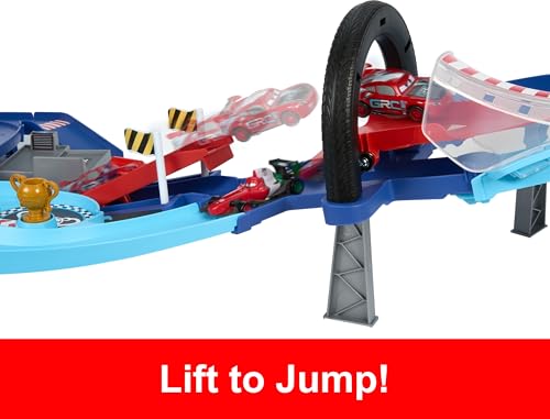 Mattel Cars: Set de Pista GRC con Lightning McQueen y Francesco