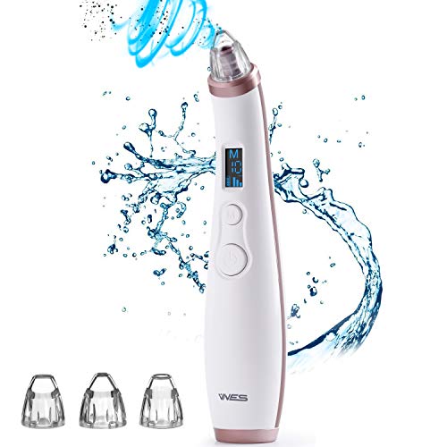 Blackhead Remover Vacuum Pore Cleaner Electric Blackhead Suction Nose Facial Comedo Acne Extractor Tool Kit USB Rechargeable for Women & Men …