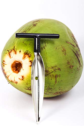 Coconut Opener Tool with Stainless Steel Straw - Image 8
