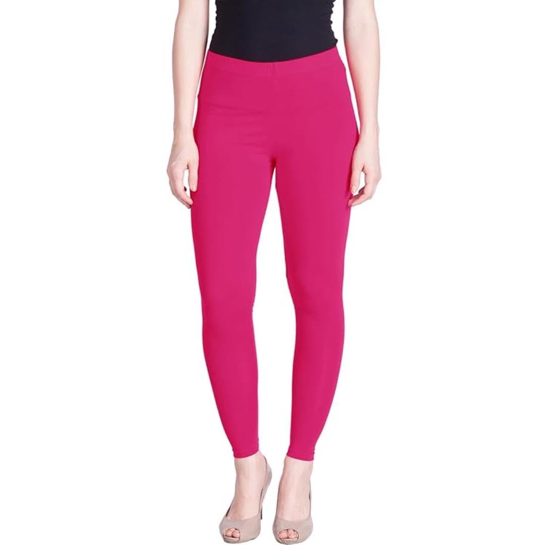 Women's/Girl Cotton Stretchable Ankle Length Regular Leggings Pants for Women Pack of 1-image-43