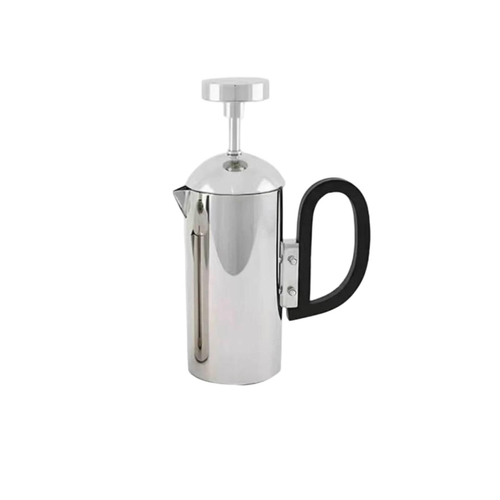 Bollitore per Pour Over Antiruggine, Argento, Acciaio Inox, Modello Grande, Grande, Altezza 27 Cm