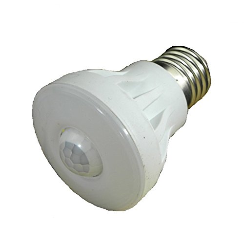 E27 220V 3W 5W 7W PIR Infrared Motion Detection Sensor LED Light Bulb Warm White (3W, Warm White)