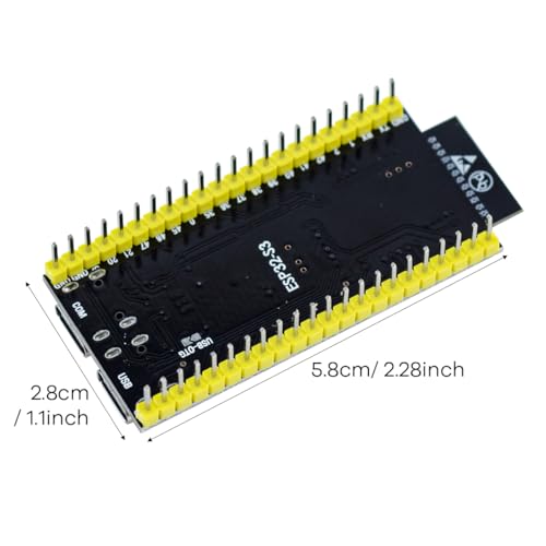 Image of Hosyond 3Pack ESP32-S3 Development Board N16R8 MCU with Dual-Mode Wi-Fi Bluetooth Type-C, Compatible with Arduino IoT ESP32-S3-WROOM-1