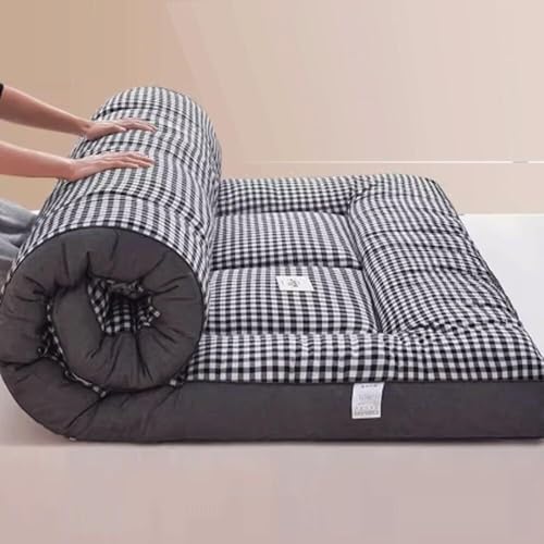 Colchoneta plegable para dormir para estudiantes, colchón futón portátil,colchoneta de tamaño completo para sala de estar, colchón para invitados, colchoneta de yoga, colchoneta reclinable para siesta