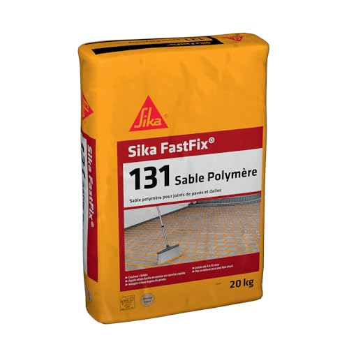 SIKA - Sable polymère pour remplissage des joints de pavé et dalles - Sika FastFix 131 Ton sable...