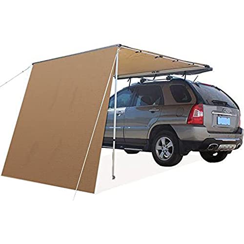 Offroading Gear 4x4 SUV Roof Rack Awning (Retractable) w/Free Side Extension | 6.5' x 6.5' |...
