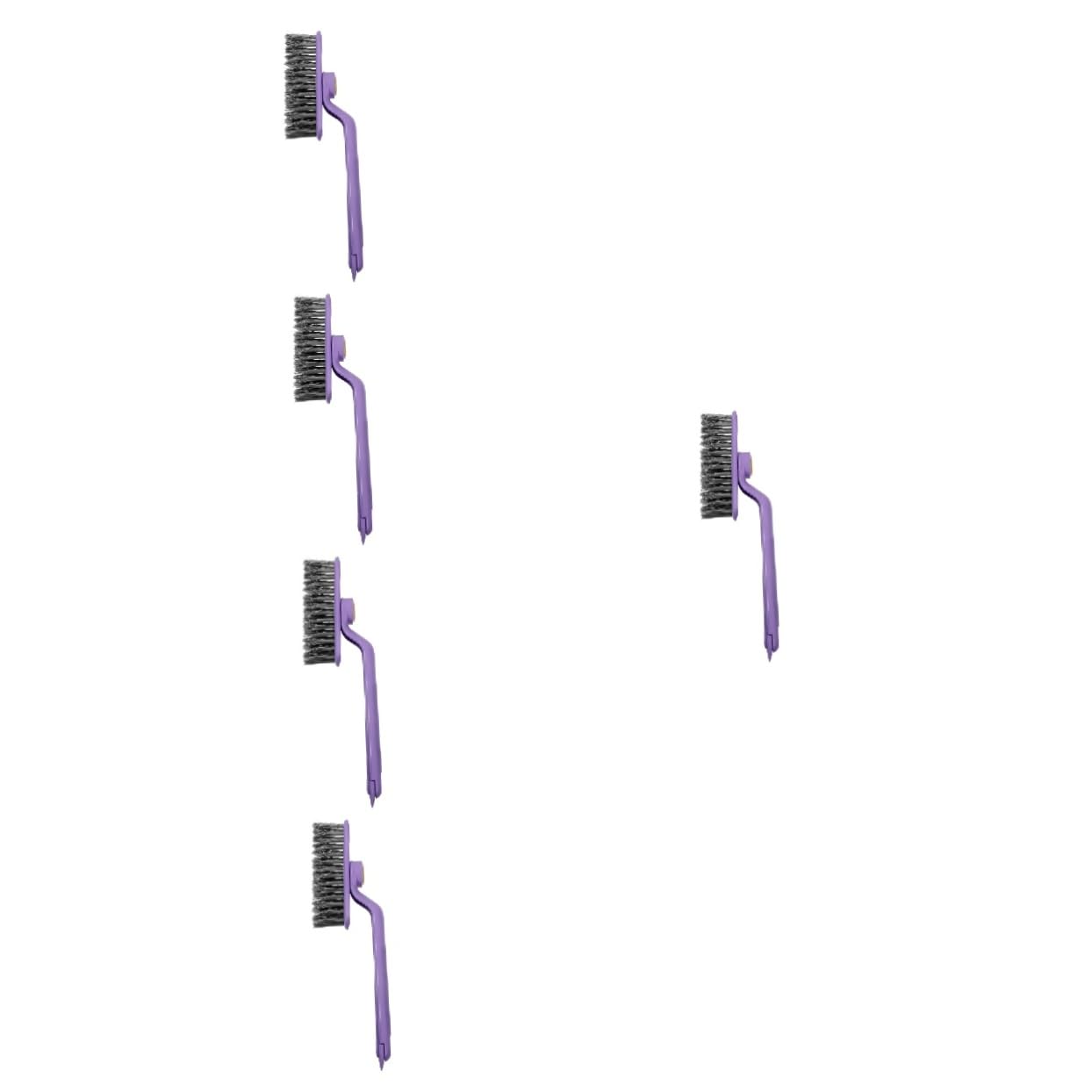 Brosse de nettoyage des crevasses MAGICLULU en PP violet, lot de 10 pièces