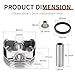 Top End Rebuild Kit Cylinder Gasket & Piston W/Rings for Polaris RZR 4 S 800 Ranger 800 2011-2017