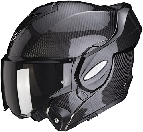 Casque carbone Scorpion Exo-Tech Solid Noir XL haut de gamme
