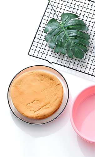 Cake Pan Set - Lexivia, Nonstick Leakproof 3Pcs(4"/7"/9") Cake Pan/ Springform Cake Tin/ Cheesecake Pan Set, Heart-Shaped #TOP4