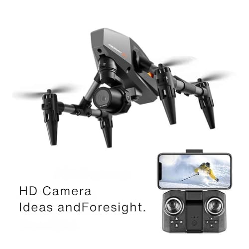 Image of XD1 Mini Drone with HD Dual Camera, Optical Flow Positioning, and Obstacle Avoidance - Foldable RC Quadcopter for Aerial Photography