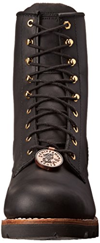 Chippewa Men's Baldor 8" Steel Toe Logger Boots - Slip Resistant, Durable Leather, Heavy Duty Work Boots for Men2