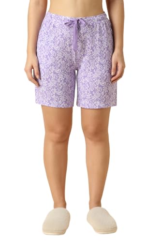 Image of Van Heusen Women's Lounge Allover Print Lounge Shorts - Modal Cotton - Functional Pocket, Superior Drape -Available in Pack of 1 & 2