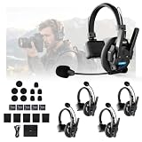 SYNCO XTALK XPRO5 Cuffia Intercom Doppia Antenna per Cinema e Team (5PCS)