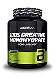 BioTechUSA 100% Creatine Monohydrate Pharmazeutisch reines Creatin-Monohydrat-Pulver, Glutenfrei, ohne Geschmack, 1 kg