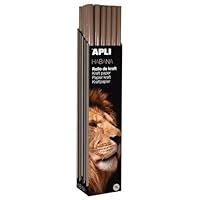 Liderpapel Kraftpapier 1,1x300 Brown, 70g/m², 1 Stück, Texturiert, Schulaktivitäten, Basteln, Geschenkanfertigung, Kunstprojekte