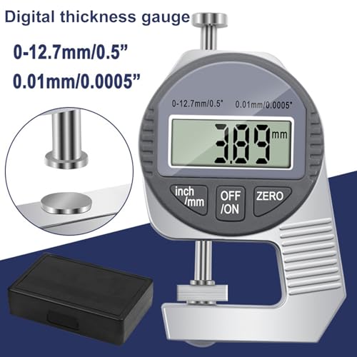 Medidor de Grosor Digital CAOJS 0-12.7 mm miniatura 2