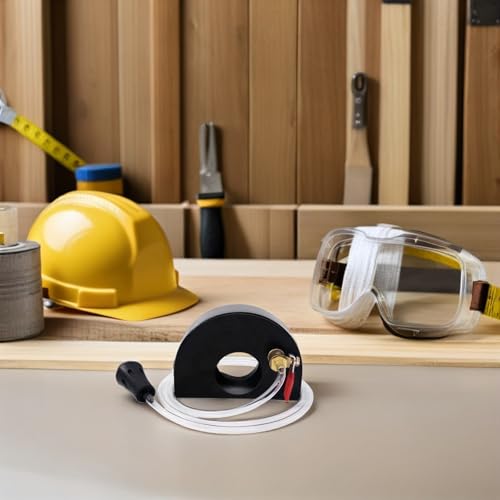 Cortes seguros sin salpicaduras, protector de amoladora con agua ajustable y resistente 8