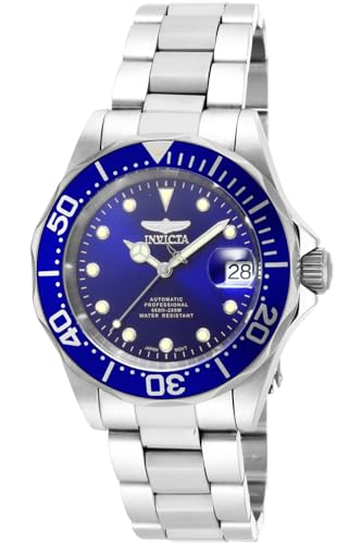 Invicta Men's 17040 Pro Diver Analog Display Japanese Automatic Silver-Tone Watch