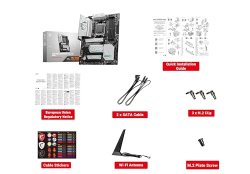MSI X670E GAMING PLUS WIFI Gaming Motherboard (AMD Ryzen 9000/8000/7000 Series Processors, AM5, DDR5, PCIe 5.0, SATA 6Gb/s, M.2 slots, USB 3.2 Gen 2, Wi-Fi 6E, Bluetooth 5.3, 2.5Gbps LAN, HDMI/DP,ATX) - image 7