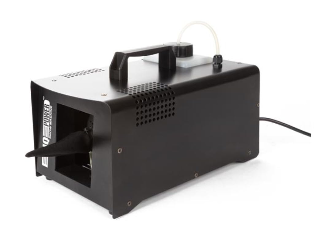 HQ-Power Schneemaschine, ideal für kleine Räume oder Familienfeiern, 800 W, 1,2 l