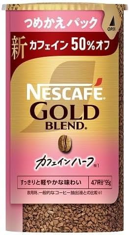 Amazon.co.jp: ネスカフェ ゴールドブレンド カフェインハーフ エコ