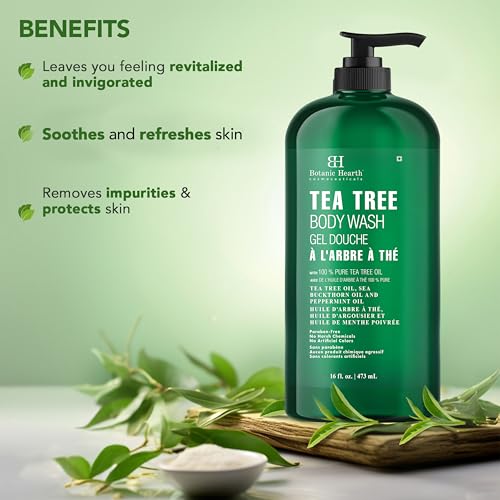 Tea Tree Body Wash for Dry Skin
