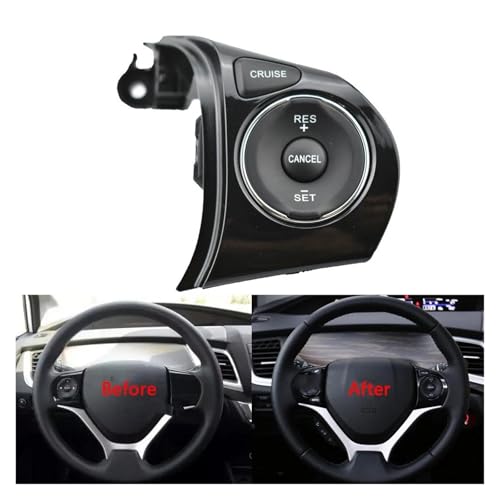 Boutons de volant pour Civic 2012-2015 avec câble de commande de régulateur de vitesse