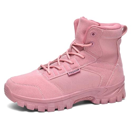 Men's Women's Tactical Military Boots Plus Size Outdoor Off-road Training Combat Desert Boots Classic High Top Hiking Mountain Climbing Camping Sports Shoes