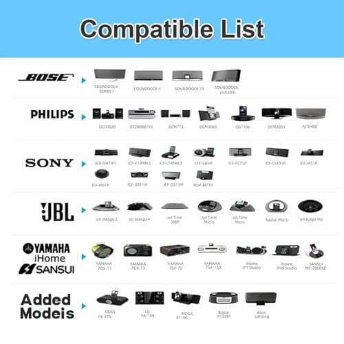 Image of 30 Pin Bluetooth Adapter Receiver for Bose iPod Sounddock