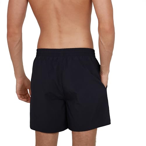 Speedo Men's 16" Watershort Swimming Trunks| Quick Dry | Comfortable Fit | Classic Style | Drawstring Waist, Black, S - 4