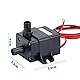 Retoo Mini Wasserpumpe 12V, Submersible Aquariumpumpe 240L/H 4.8W, Brushless Klein Tauchpumpe, Springbrunnenpumpe, Kreiselpumpe, Düsendurchmesser 8 mm, Ohne Stecker,