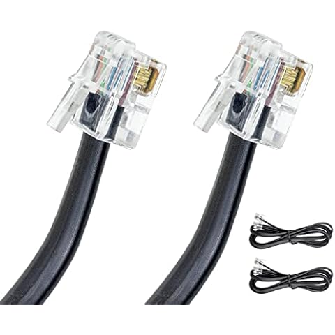 Volcora 5 Feet RJ11/RJ12 Data Cable Cover