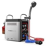 CAMPLUX Nano 3 Pro ポータブル給湯器・シャワーシステム｜バッテリー内蔵コンパクト設計｜アウトドア瞬間お湯シャワー｜多機能安全保護付き｜OD缶対応｜キャンプ・登山・釣り